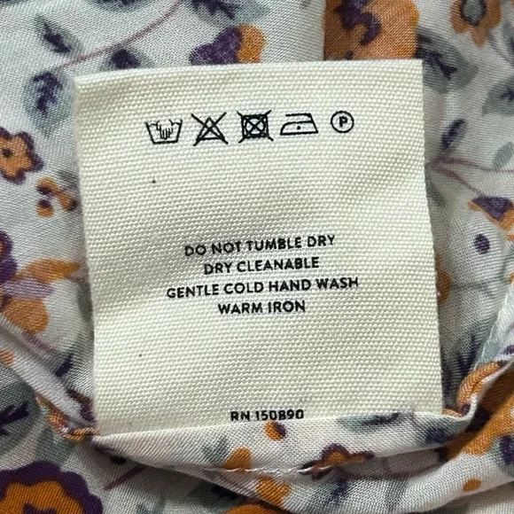 Spell and the Gypsy Castaway Gypsy Love Skirt Orange Blossom Size Small Hi-Low - Picture 7 of 15